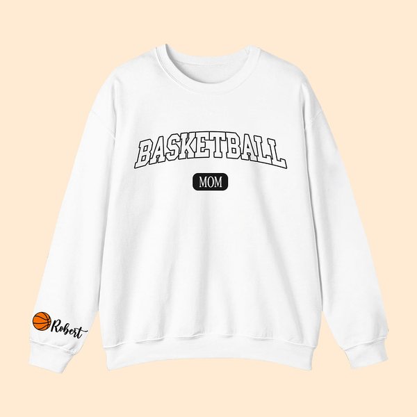 Sudadera deportiva de baloncesto personalizada para mamá con 1-6 nombres Multicolor Disponible Día del partido Disfraz Regalo de cumpleaños para mujer