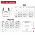 Personalisiertes Sport Cartoon-Figur Mädchen Outfit mit Namen Tanktop und High-Waist Leggings Set Camouflage Leopard Muster Geburtstag Geschenk