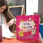 Personalized Colourful Teaching Element Pattern Reusable Canvas Tote Bag Back to School Teacher's Day Gift for Teacher