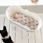 Personalised Cute Dog Soft Breathable Wearable Baby Sleeveless Sleeping Bag with Name Birthday Baby Shower Gift for Newborns New Parents