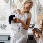 Personalized Cute Gnomes 100% Cotton Waffle Tea Towel with Text Kitchen Decor Hanukkah Gift for Jewish Family