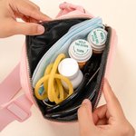 Personalized Stethoscope Heart Design Adjustable Waterproof Waist Belt Bag with Name Nurse Week Appreciation Gift for Nurse Medical Staff