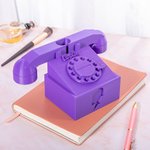 Personalisierte 3D rosa Puppe inspiriert Telefon Design Pinselhalter mit Namen Schreibtisch Dekoration Geburtstagsgeschenk für Mädchen Kinder