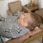 Personalizzato 1-3 ritratto di cane e zampa morbida coperta di ricezione del bambino con nome Baby Shower regalo di compleanno per il neonato