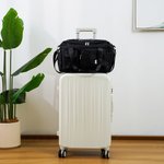 Personalized Multi-compartment Large Nurse Travel Duffel Bag with Name and Shoulder Strap Nurse Week Appreciation Gift for Medical Staff