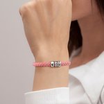 Gepersonaliseerde 1-9 kralen Unisex Gevlochten Leren Armband met Gegraveerde Namen Vaderdag Verjaardag Valentijnsdag Cadeau voor Familie