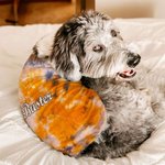 Personalised Multicolour Tie-dyed 100% Cotton Dog Pet Shirt Clothes with Name Pet Gathering Dog Walking Gift for Pet Lovers