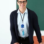 Gepersonaliseerd 3D V-teken Bloem Opvoeder Lanyard met Naam Terug naar School Waardering Gift voor leraar Schoolpersoneel