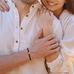 Gepersonaliseerde 1-9 kralen Unisex Gevlochten Leren Armband met Gegraveerde Namen Vaderdag Verjaardag Valentijnsdag Cadeau voor Familie