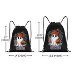 Henkilökohtainen söpö Halloween Ghost Pumpkin Design kiristysnauha laukku nimi puolue suosikki Halloween lahja lapsille