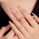 Gepersonaliseerde Vintage Gothic Initial Ring Oud Engels Letter Signet Sieraden Verjaardag Verjaardag Halloween Cadeau voor Vrouwen