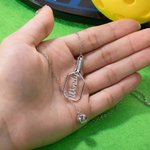 Gepersonaliseerde verstelbare naam Pickleball Lariat peddel en bal ketting verjaardag Gift voor Pickleball liefhebber