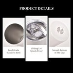 Personalisierte Floral Mexican Sugar Skull 20oz Skinny Becher mit Deckel und Stroh Tag der Toten Halloween Geschenk für Familie Schädel Liebhaber