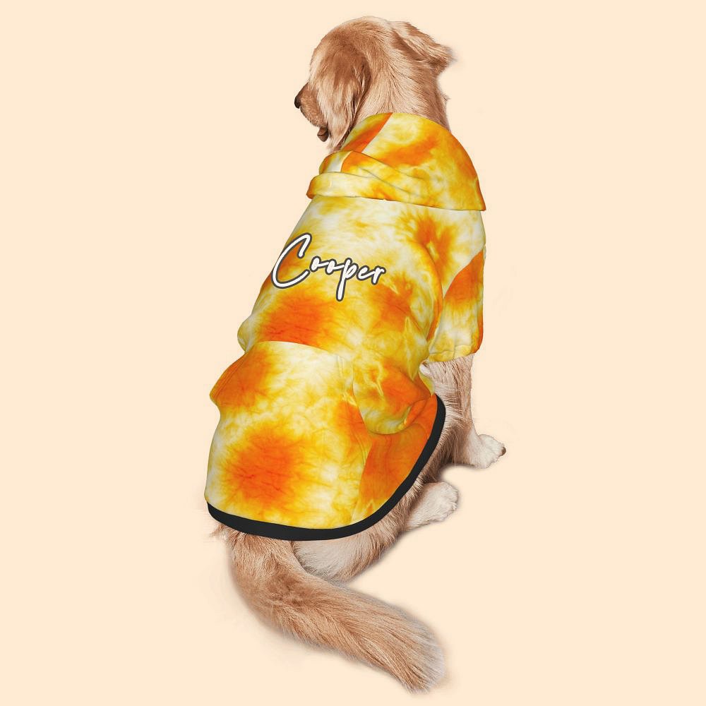 Sweat à capuche personnalisé multicolore avec nom Rassemblement d'animaux de compagnie Cadeau de promenade pour les amoureux des animaux de compagnie