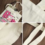 Sac en Toile Personnalisé avec Nom Style Citrouille Fantôme Chasse aux Bonbons Cadeau Halloween pour Enfant