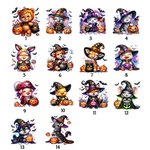 Personlig Pumpa Akvarell Sött Djur 6oz Keramisk Mugg med Namn Halloween Present till Pojkar Flickor