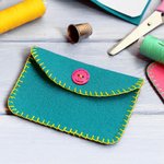 Personalised Set of 6 Handmade With Love Acrylic Buttons with Engraved Name Birthday Gift for Knitting Crocheting Lovers