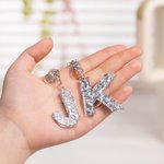 Personalised Glitter Letter Charm for Stanley Tumbler Water Bottle Accessories Birthday Gift for Women Girls