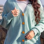 Personalised Set of 6 Handmade With Love Acrylic Buttons with Engraved Name Birthday Gift for Knitting Crocheting Lovers