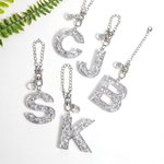 Personalised Glitter Letter Charm for Stanley Tumbler Water Bottle Accessories Birthday Gift for Women Girls