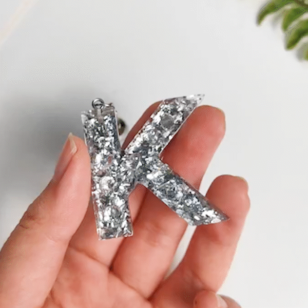 Personalised Glitter Letter Charm for Stanley Tumbler Water Bottle Accessories Birthday Gift for Women Girls