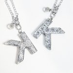 Personalised Glitter Letter Charm for Stanley Tumbler Water Bottle Accessories Birthday Gift for Women Girls