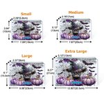 Boîte à Biscuits en Fer-blanc Personnalisée avec Nom Motif Citrouille Vache de Highland Chauve-souris Cadeau d'Halloween pour les Amis et les Enfants