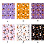 Personalised Ghost Bat Pumpkin Design Soft Throw Blanket with Name Halloween Home Decor Gift for Kids