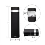 Personalized Name Weekly Pill Organizer 7-Day Food Grade Pill Box Large Compartment Travel Outdoor Essential Gift for Family