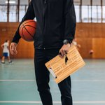 Personalised Acrylic Basketball Court Dry Erase Clipboard with Name Basketball Club Team Gift for Basketball Lover Coach