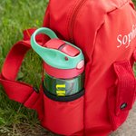 Personalisierte Name Wasserflasche für Camping Tag Betätigung im Freien Outdoor Schulanfang Geschenk für Kinder Jungen Mädchen