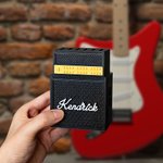 Personalized 3D Printed Amplifier Compact Guitar Picks Plectrums Holder Display with Name Birthday Gift for Musicians Guitar Players