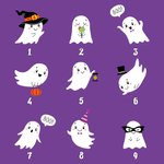 Couverture Polaire Sherpa Personnalisée avec Surnom et 1-9 Noms Décoration à l'Intérieur Style Fantômes Cadeau Halloween pour Famille Enfant