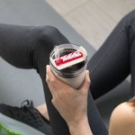 Personalised Multicolor Glitter Raised Letter Tumbler Name Plate Tag Accessories for Stanley Cup Birthday Gift for Women Sports Lovers