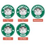 Personalized Colourful Floral Starbarks Logo Design 20oz Skinny Tumbler with Photo Name and Straw Birthday Gift for Dog Cat Mom and Dad