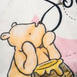 Personalized Soft Classic Winnie the Pooh Throw Blanket with Name and Initial Baby Shower Receiving Gift for Newborns