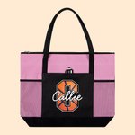 Personalised Basketball Football Large Tote Bag with Name Birthday Christmas Gift for Sports Lover
