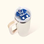 Personalized Glitter Name Plate Tag for 30oz 40oz Stanley Tumbler Cup Accessories Christmas Birthday Gift for Doctor Nurse