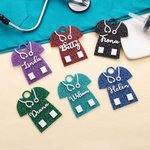 Personalized Glitter Name Plate Tag for 30oz 40oz Stanley Tumbler Cup Accessories Christmas Birthday Gift for Doctor Nurse