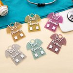 Personalized Glitter Name Plate Tag for 30oz 40oz Stanley Tumbler Cup Accessories Christmas Birthday Gift for Doctor Nurse