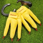 Personalisierte lustige einstellbare Satz von 2 Türkei Füße Pferd Kostüm mit Haken und Schleife Pferd Zubehör Halloween Geschenk für Pferdeliebhaber