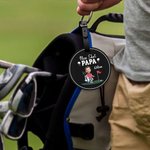 Henkilökohtainen Nice Shot Face Photo Kannettava nahkainen Golf Tee haltija nimellä ja vyönsolki Syntymäpäivä Urheilutarvikkeet Lahja Golf Loversille