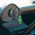 Personalized Retro Motel Acrylic Golf Cart Keychain with Name Text Golf Accessories Sports Club Gift for Golfer