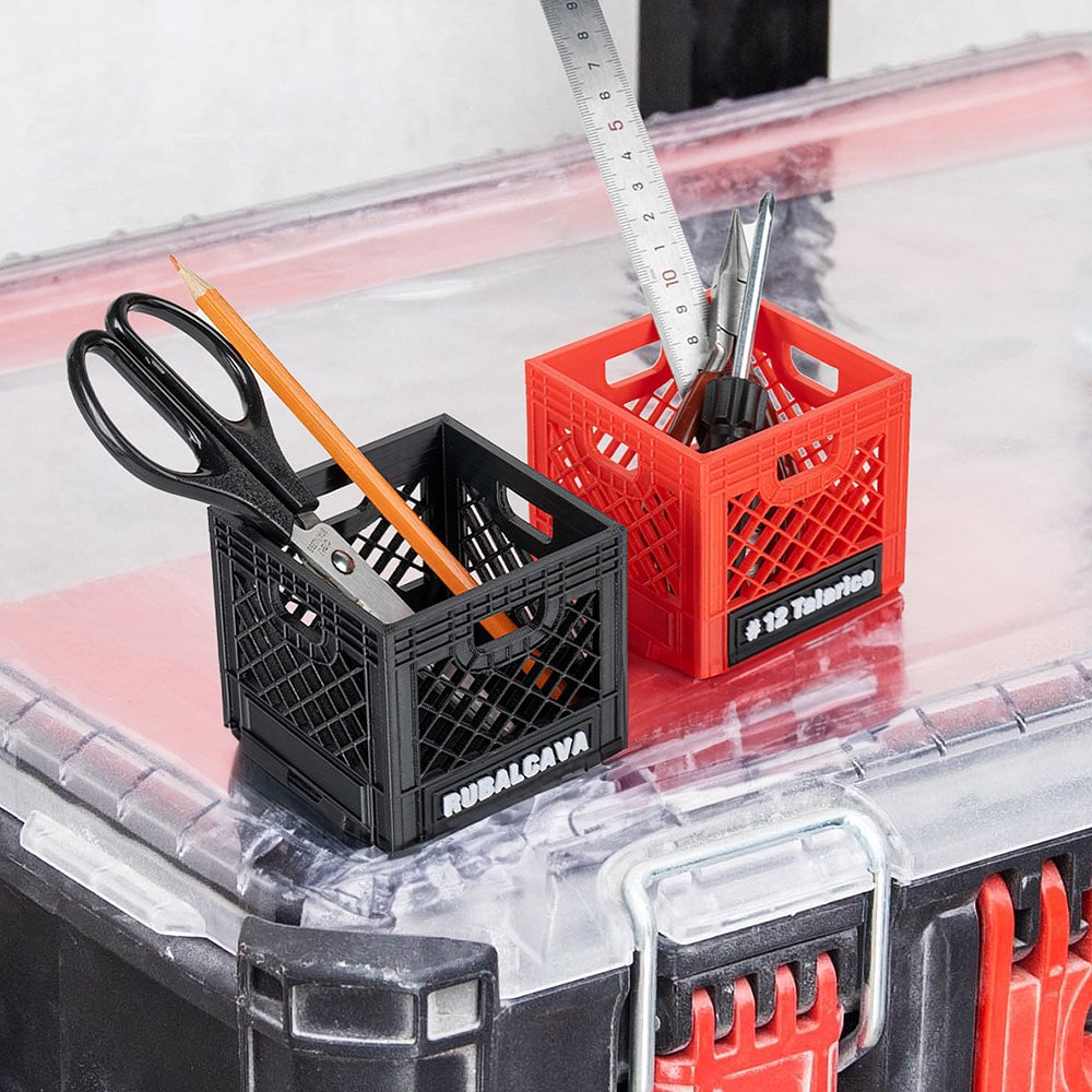 Boîte de Rangement Personnalisée à Mini-Caisse Harasse avec Texte Cadeau d'Anniversaire et de Noël pour Amateurs de Menuiserie