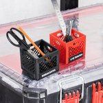 Personalized Mini Crates Storage Box with Text Workshop Organization Birthday Christmas Gift for Carpentry DIY Lover