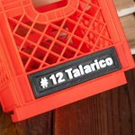 Personalized Mini Crates Storage Box with Text Workshop Organization Birthday Christmas Gift for Carpentry DIY Lover