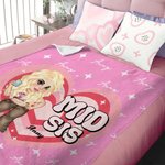 Couverture douce personnalisée multicolore avec nom Cadeau d'anniversaire pour femmes filles