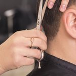 Personalised Dainty Scissors Ring with Engraved Name Hairdresser Jewellery Birthday Gift for Hairstylists Sewing Lovers