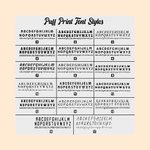 Personalised MultiColor Bubble Name Adjustable Baseball Cap Birthday Gift for Family Friend