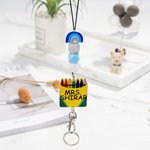 Personalised Crayon Box Lanyard